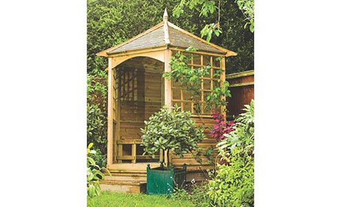 Wooden gazebos