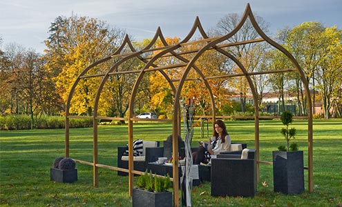 Garden pergolas